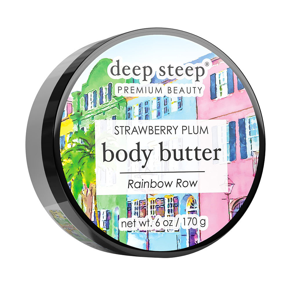 Deep Steep Body Butter, Strawberry Plum, 6 Oz